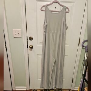 Old Navy Gray Sleeveless Jumpsuit
